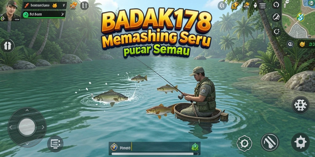 Tangkapan ikan yang menakjubkan dalam gameplay BADAK178.