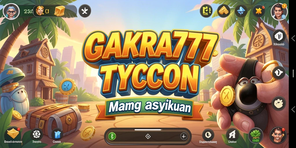 Tangkapan layar gameplay CAKRA777 yang merangkum pengalaman Tycoon yang seru.