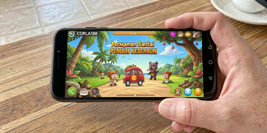 Screenshot gameplay CORLA188 dengan suasana ceria dan interaktif.