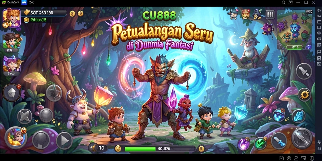 Tampilan gameplay seru di dunia petualangan <strong>CU888</strong>.