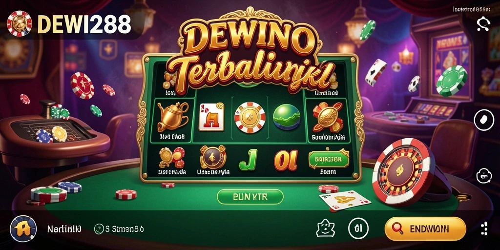 Tampilan gameplay Kasino yang menarik dan mengasyikkan di DEWI288.