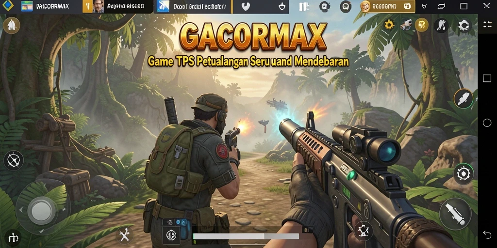 Tampilan gameplay GACORMAX yang menegangkan dan penuh aksi.