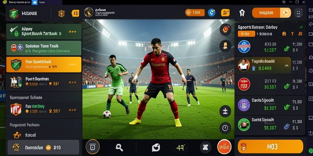 Tampilan menarik dari game Sportsbook H03 dengan berbagai pilihan taruhan.