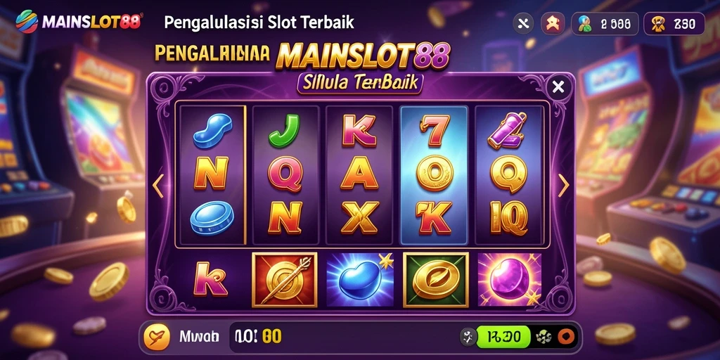 Tampilan menarik dari gameplay MAINSLOT88 yang seru dan mendebarkan.