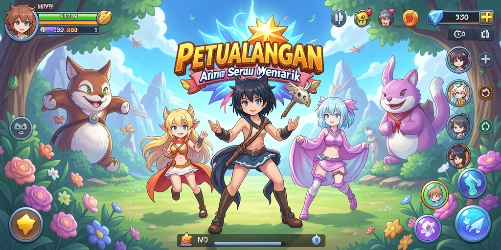 Gameplay seru MVP789 yang menampilkan karakter anime dan aksi mendebarkan.