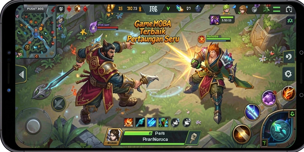 Tampilan gameplay seru dari PUSAT303 yang memikat.