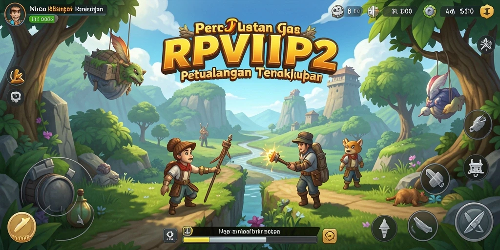 Tampilan gameplay Open World yang memukau dan imersif.