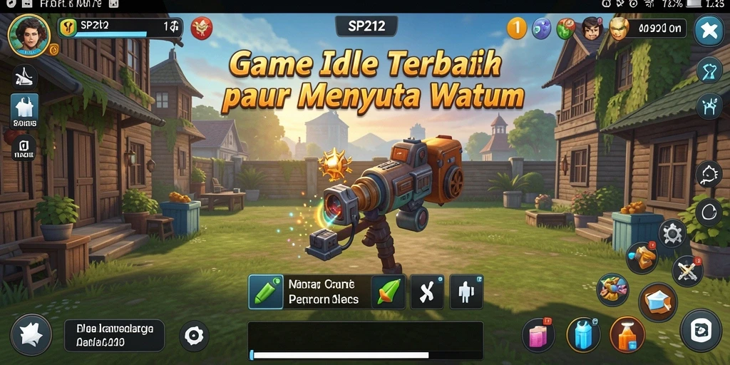 Gameplay SP212 yang memukau dengan elemen Idle yang menarik.
